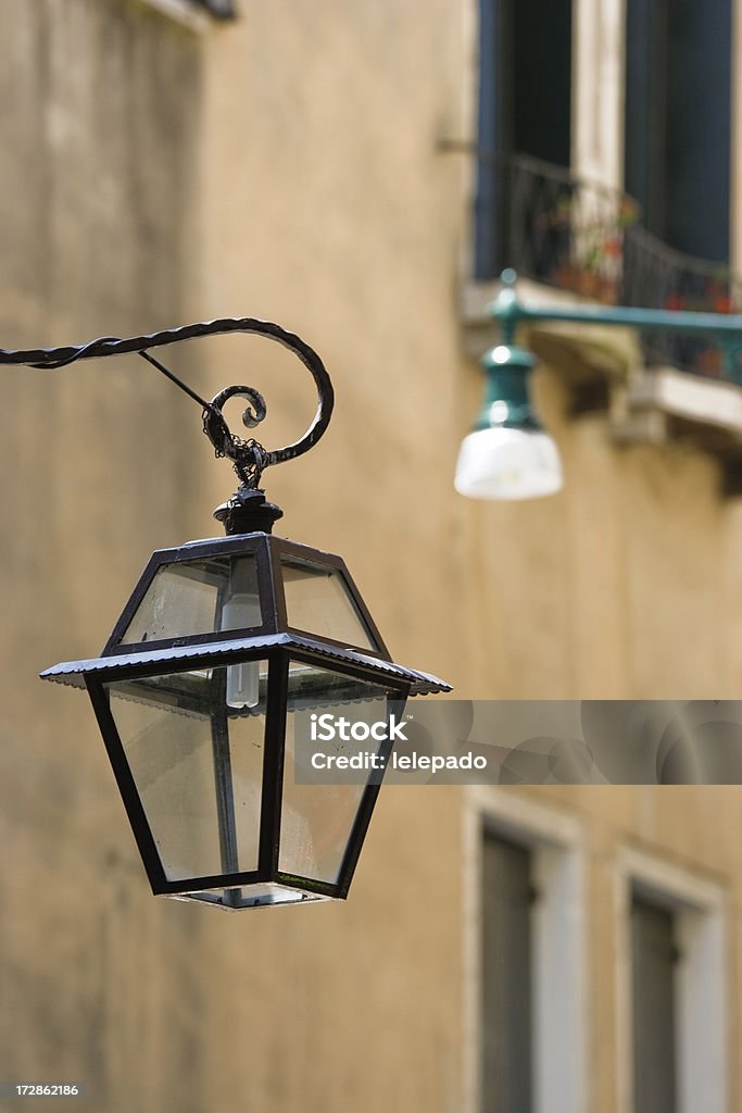 Street-Lampe - Lizenzfrei Alt Stock-Foto