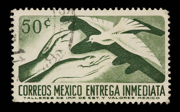 istock Mexico special delivery stamp 172862217