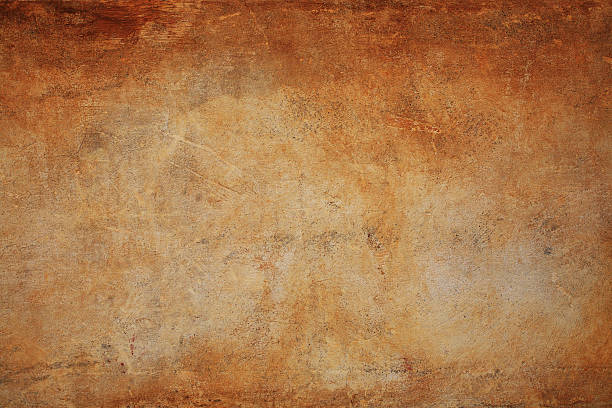 brown roman grunge wand textur hintergrund, rom, italien - roman italian culture wall textured stock-fotos und bilder