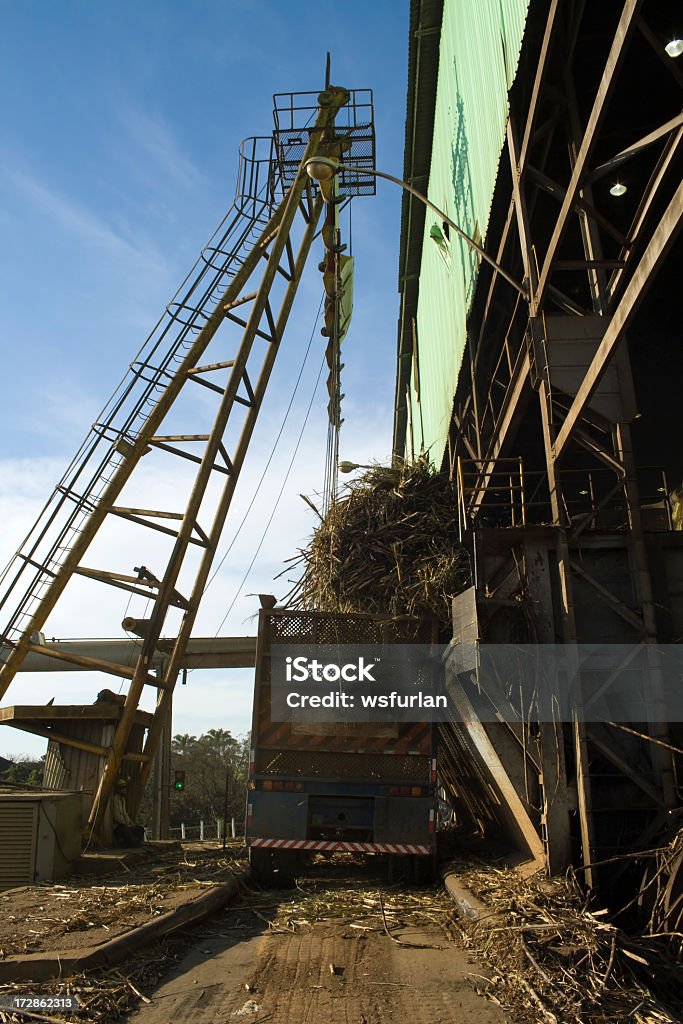 Zuckerrohr-Raffinerie - Lizenzfrei Ausrüstung und Geräte Stock-Foto