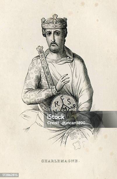 카롤루스 대제 8세기에 대한 스톡 벡터 아트 및 기타 이미지 - 8세기, 9세기, Empire