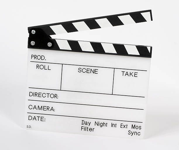 istock Film Slate with Clipping Path 172863063