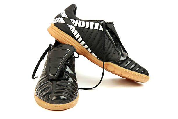 futsal shoes stock photo