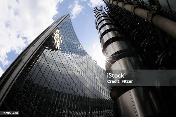 Lloyds Deslumbrante De La Ciudad De London Foto de stock y más banco de imágenes de Cóncavo - Cóncavo, Londres - Inglaterra, Macrofotografía