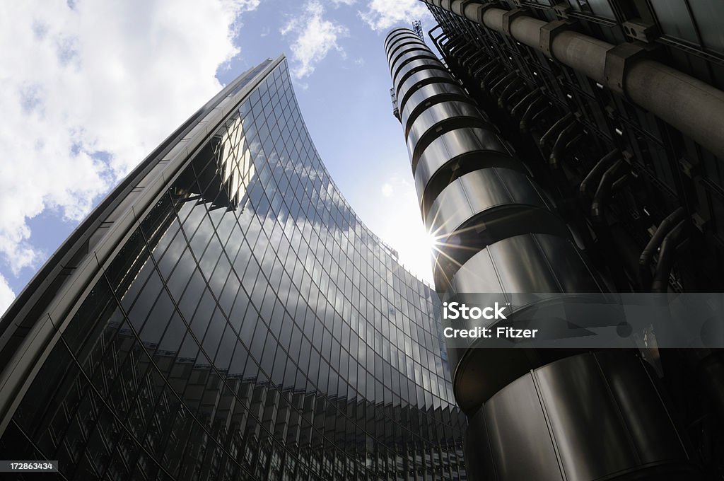 lloyds stunning london "offices in london, the flares are intend..." Concave Stock Photo