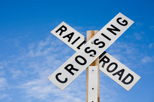istock Railroad Crossing Sign 172864110