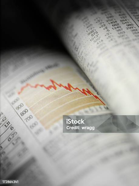 주가 Stock Market Crash에 대한 스톡 사진 및 기타 이미지 - Stock Market Crash, 신문, 증권 시장과 거래소