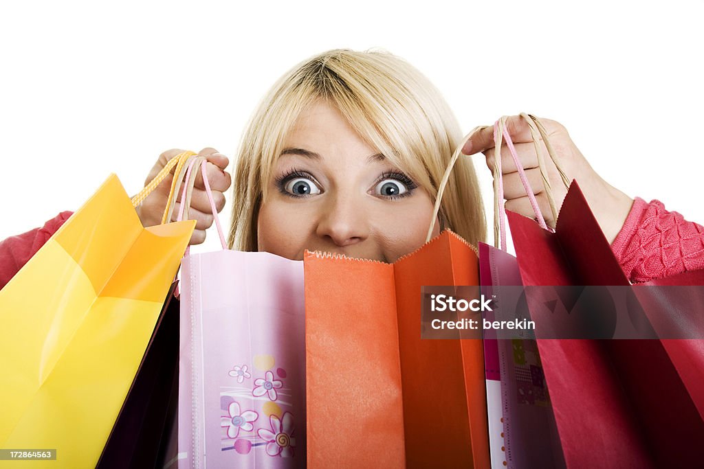 Prazer mulher de Compras - Royalty-free Adulto Foto de stock