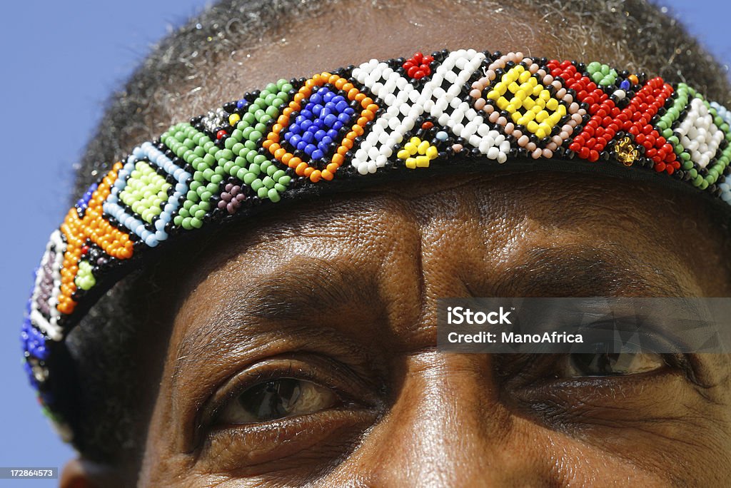 Idosos Zulu mulher da África do Sul - Royalty-free Adulto Foto de stock
