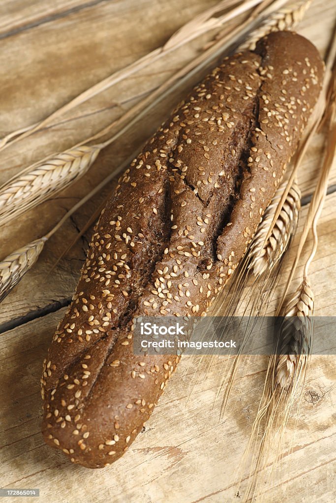 Brotlaib of bread - Lizenzfrei Backen Stock-Foto