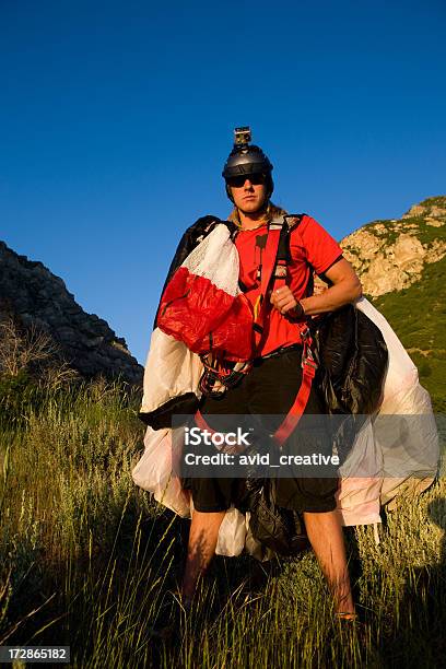 Sky Diver Porträt Stockfoto und mehr Bilder von Abenteuer - Abenteuer, BASE Jumping, Berg