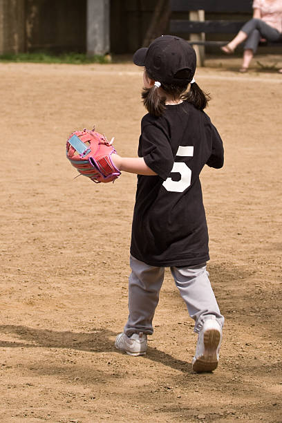 istock Girl t-ball player 172865473