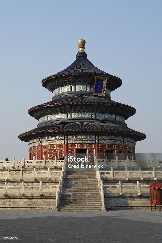 Temple of Heaven in Peking - Lizenzfrei Alt Stock-Foto