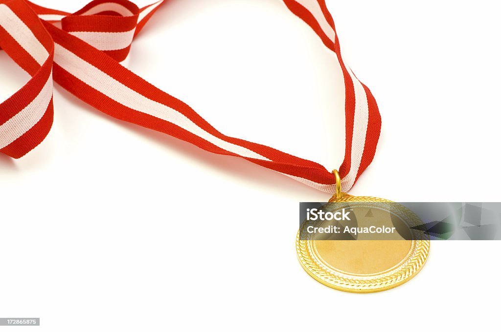 Gold Goldmedaille - Lizenzfrei Auszeichnung Stock-Foto