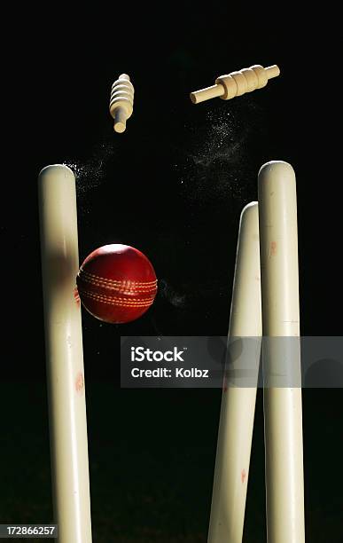 Cricket Stumps Stock Photo - Download Image Now - Sport of Cricket, Cricket Stump, Cricket Bowler