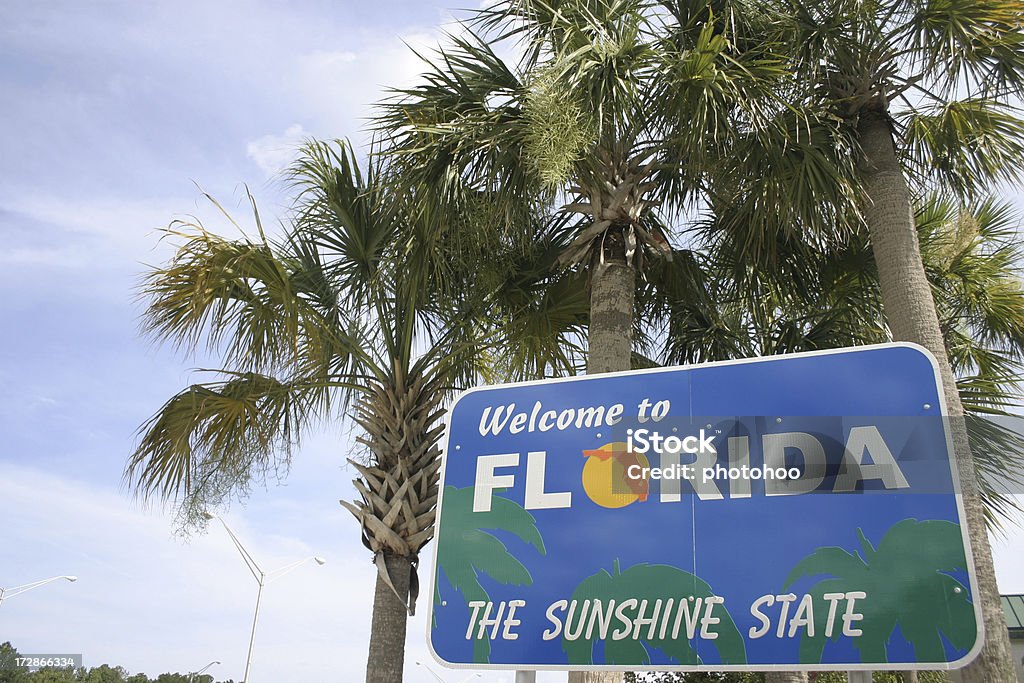 Bienvenue à l'hôtel en Floride - Photo de Orlando - Floride libre de droits