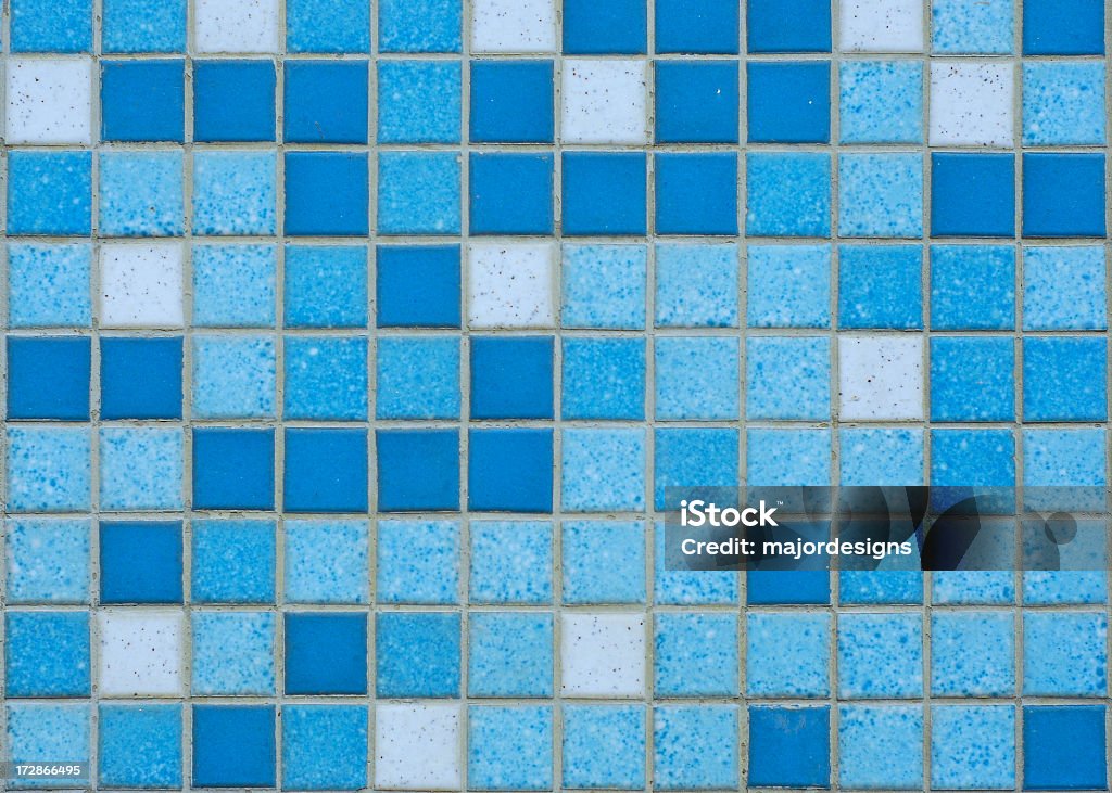 青色のタイル - お手洗いのロイヤリティフリーストックフォト