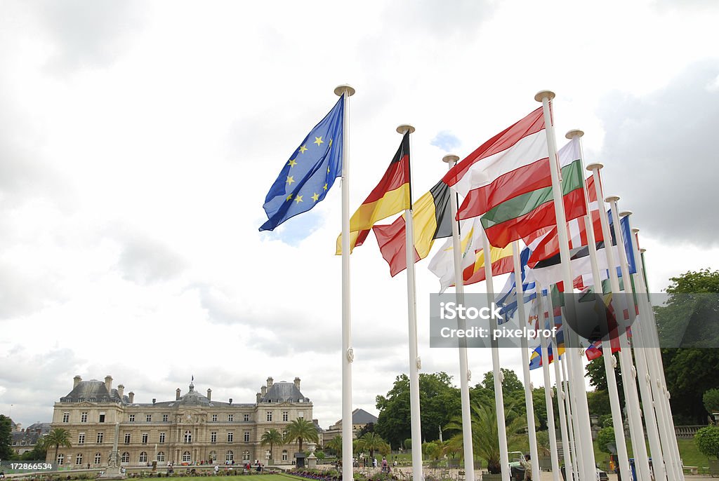 Flagi krajów UE - Zbiór zdjęć royalty-free (Austria)