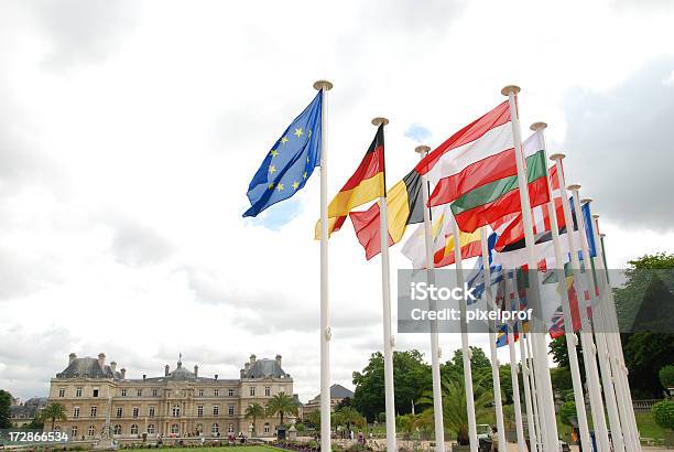 Bandeiras De Países Da Ue - Fotografias de stock e mais imagens de Alemanha - Alemanha, Ao Ar Livre, Atividade Recreativa