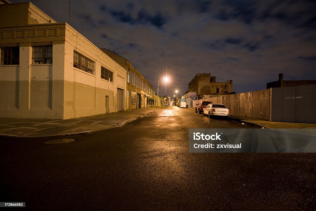 Solitario Street - Foto stock royalty-free di Notte