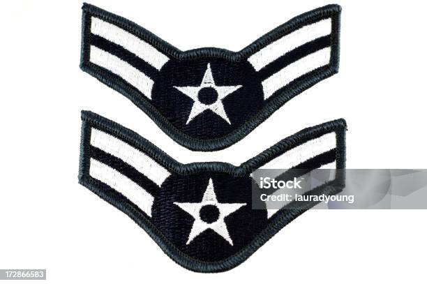 United States Air Force Airman Erstklassigen Insignia Aufnähern Stockfoto und mehr Bilder von Flicken