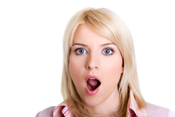 istock Young woman shocked 172866657