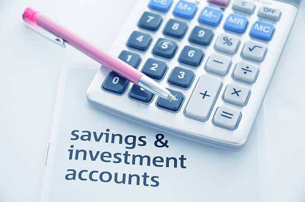 istock Calculating your savings and investments 172866723