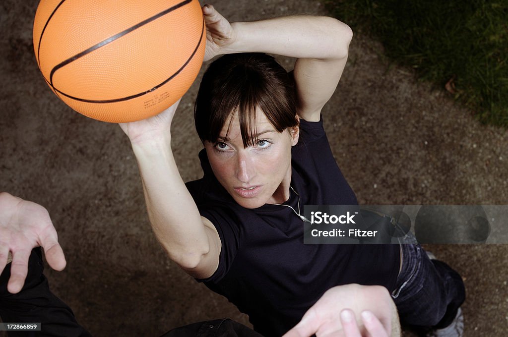 Beauté de basket - Photo de Ballon de basket libre de droits