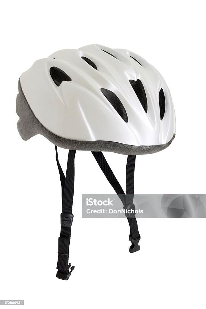 Casco da bicicletta - Foto stock royalty-free di Bicicletta