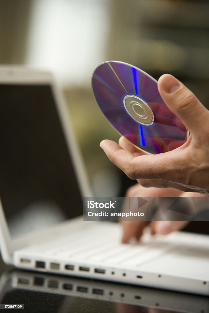 Il Computer - Foto stock royalty-free di CD-ROM
