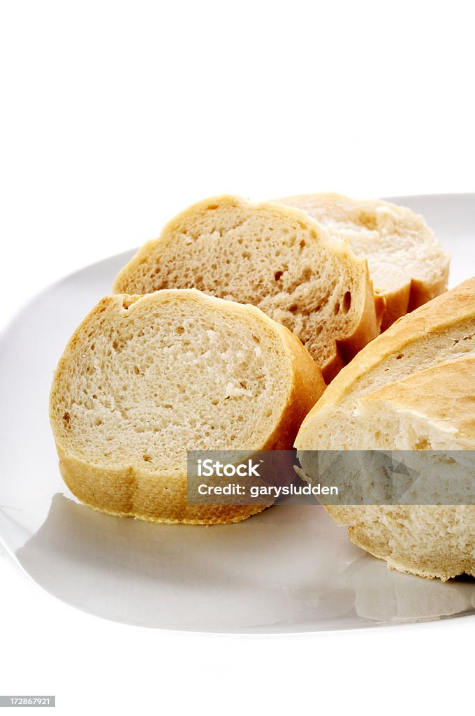 Fatias de pão francês - Foto de stock de Assado no Forno royalty-free