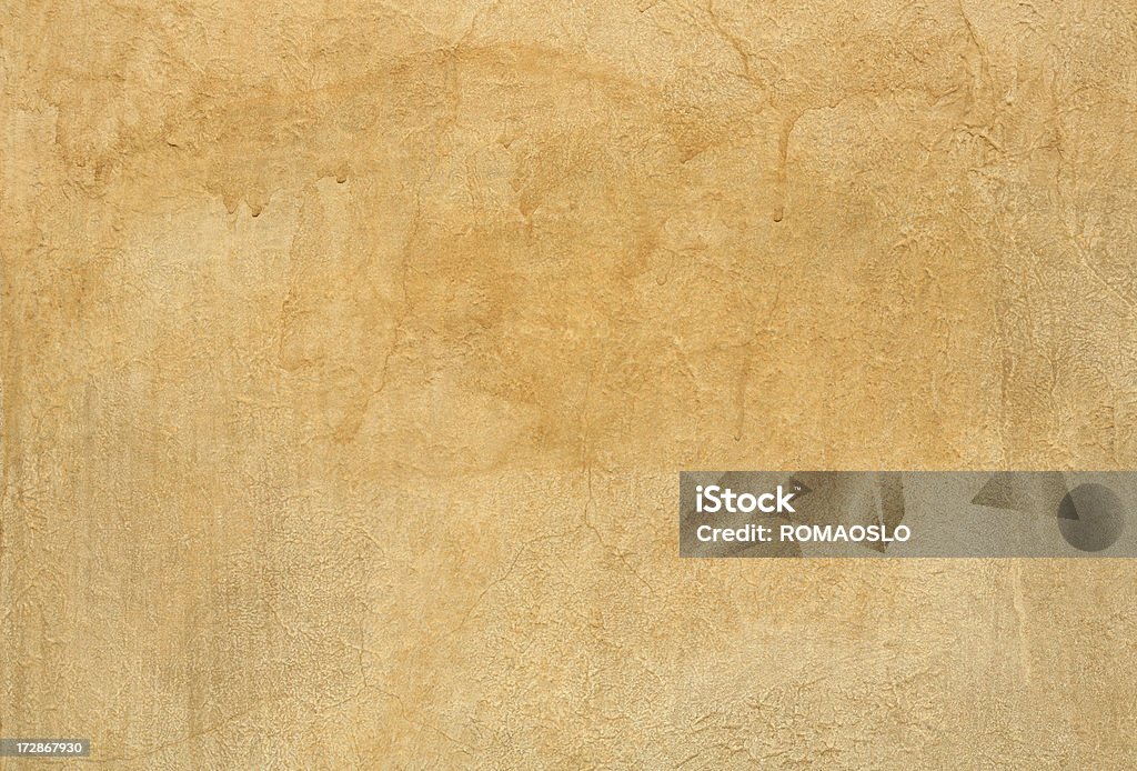 GIALLO OCRA mura romane texture XL - Foto stock royalty-free di Architettura