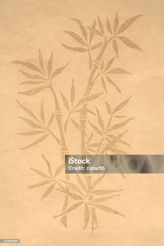 Бамбук трава съемки design на бумаге - Стоковые иллюстрации Бамбук роялти-фри