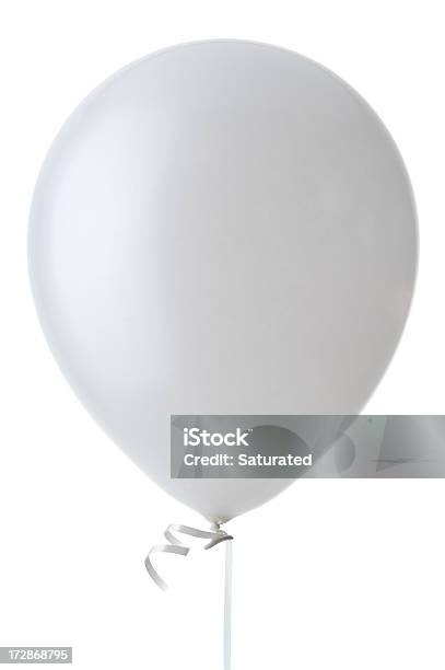 ホワイトヘリウム風船絶縁 - 風船のストックフォトや画像を多数ご用意 - 風船, 白色, 白背景