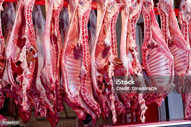Cordero Al Aire Libre Foto de stock y más banco de imágenes de Carne - Carne, Productor, Alimento