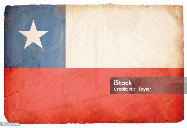 Flagge Von Chile Xxxl Stockfoto und mehr Bilder von Abstrakt - Abstrakt, Alt, Altertümlich