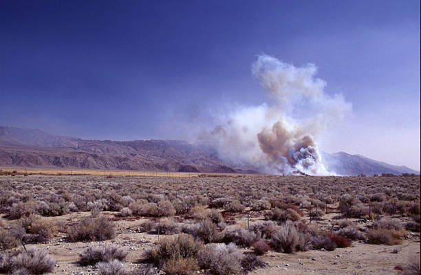 istock Desert Wildfire, Owens Valley, California 172869940