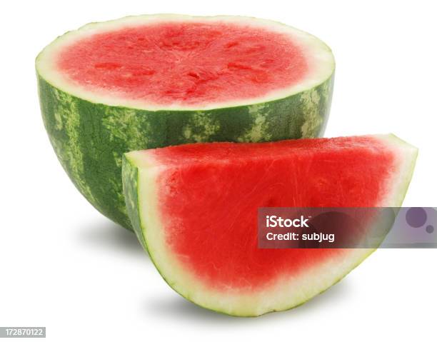 Wassermelone Stockfoto und mehr Bilder von Fotografie - Fotografie, Freisteller – Neutraler Hintergrund, Frische