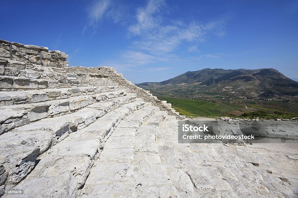 Teatro greco dettaglio - Foto stock royalty-free di Antica civiltà