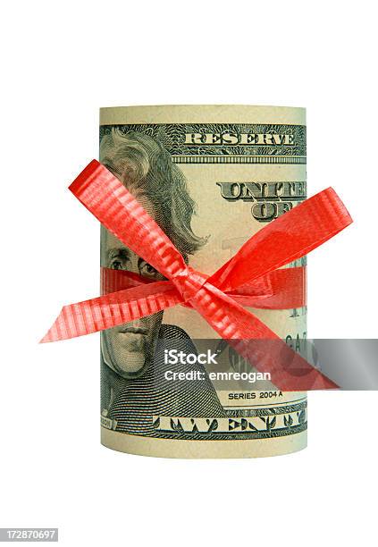 Rolo De Dólares Americanos - Fotografias de stock e mais imagens de Abundância - Abundância, Bringing Home The Bacon (expressão inglesa), Conta Bancária