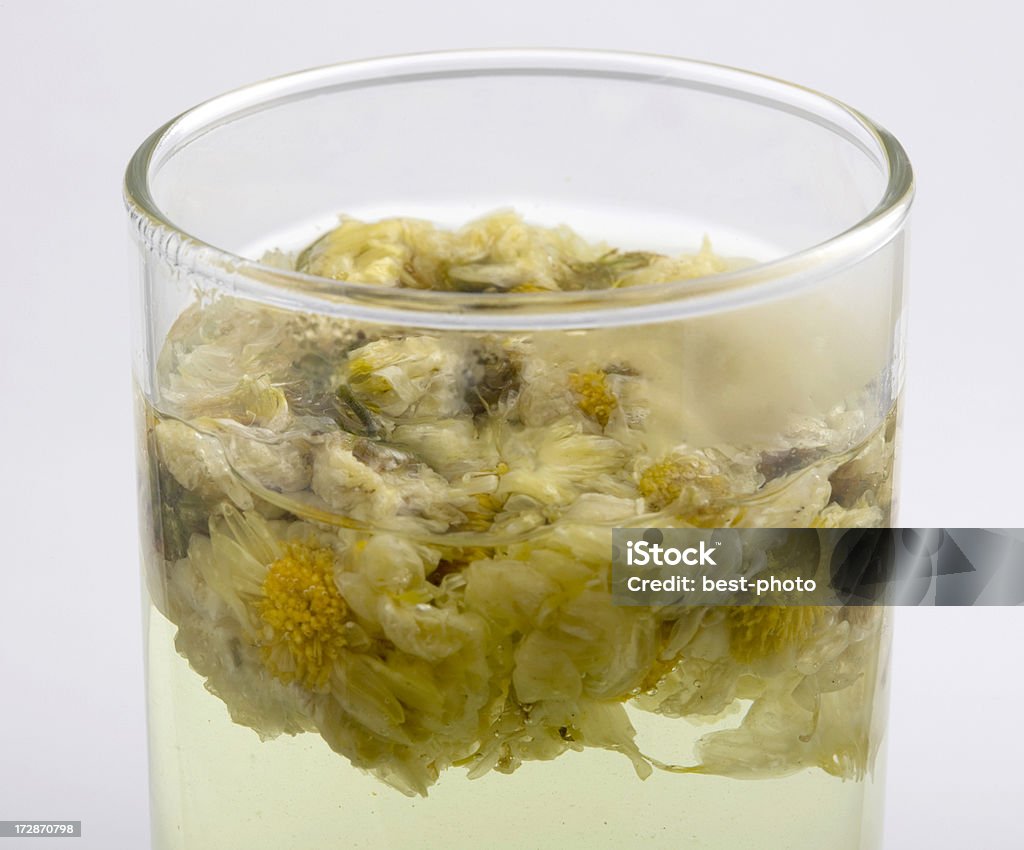 Chá de crisântemo - Foto de stock de Amarelo royalty-free