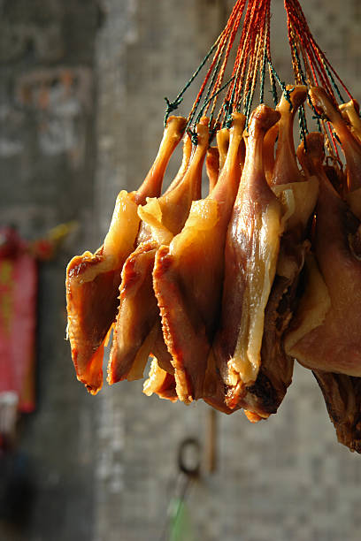 Preserved Meat of Duck stock photo