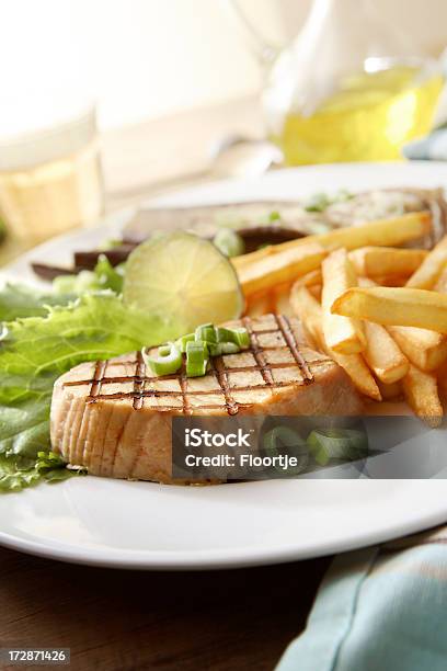 Seafoodstills Tuna Steak Stock Photo - Download Image Now - Fish, Food, Food State