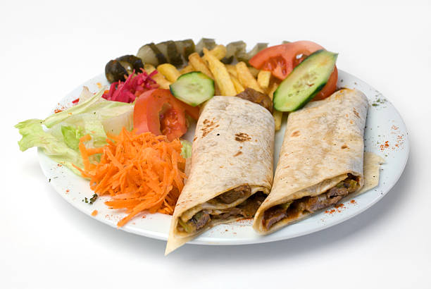 istock Plate of Steak Wrap 172871600