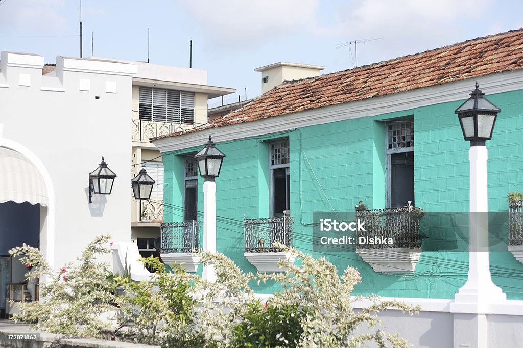 Schönen grünen Hof - Lizenzfrei Alt Stock-Foto