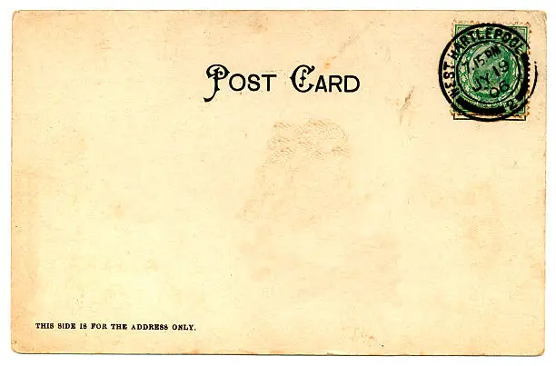 Photo of Postcard with inverted stamp: Edward VII July 1906