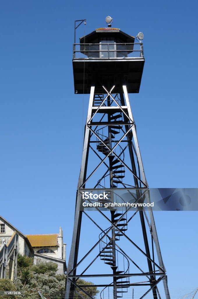 Alcatraz guarda Tower - Foto de stock de Apodrecer royalty-free