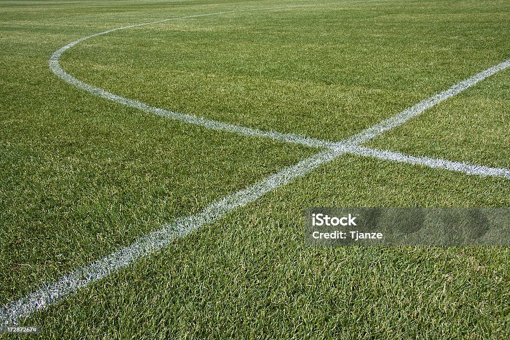 Campo de fútbol - Foto de stock de Fútbol libre de derechos