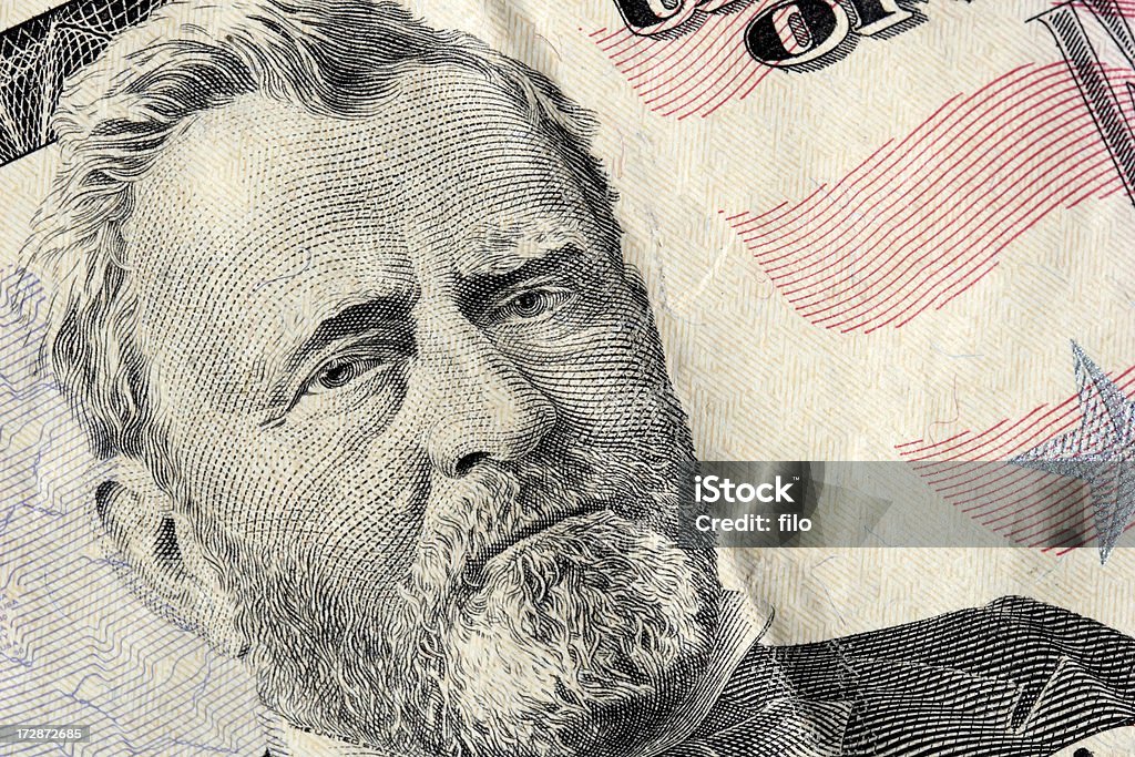 Presidente Ulysses S. Grant - Royalty-free As Américas Foto de stock