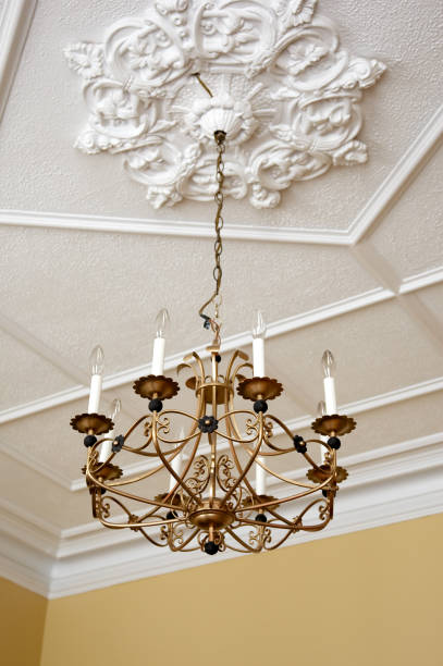 istock Old house chandelier 172872732